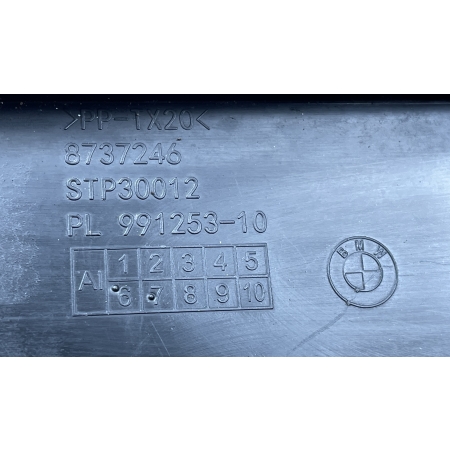 BMW 2 II U06 PODKŁADKA TABLICY REJESTRACYJNEJ PRZÓD 8737246