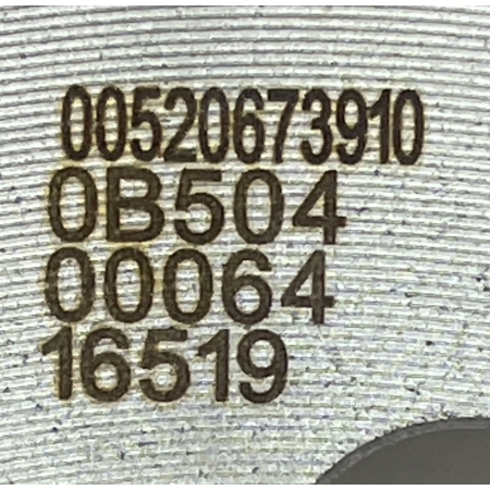 FIAT 500L TIPO II TARCZA HAMULCOWA RICAMBI TYŁ 52067391 68391622AA