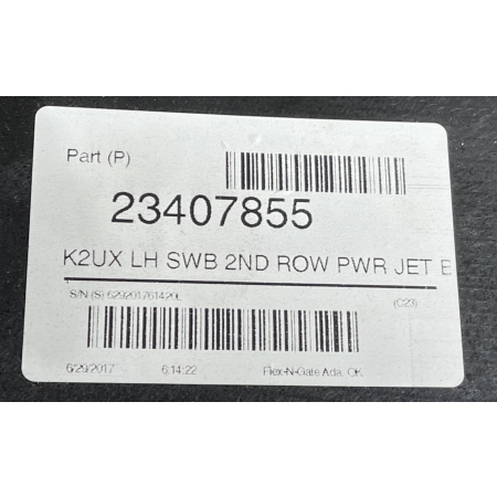 O2 CADILLAC ESCALADE IV 2014 -  BOCZEK BAGAŻNIKA LEWY TYŁ 23407855