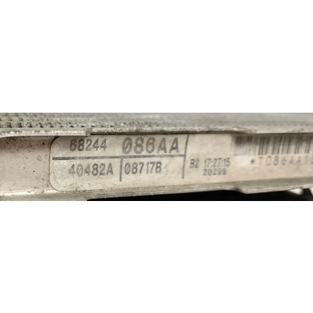 P3 DODGE DURANGO 13 - 3.6 KOMPLET CHŁODNIC CHŁODNICE 68244086AA 68232606AB