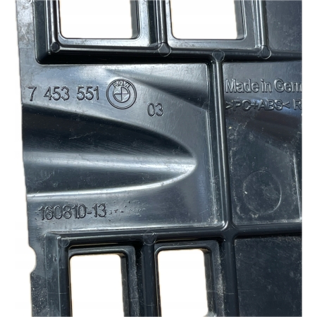 BMW I01 i3 WSPORNIK ŚLIZG MOCOWANIE OSŁONY SŁUPKA LEWY 7453551