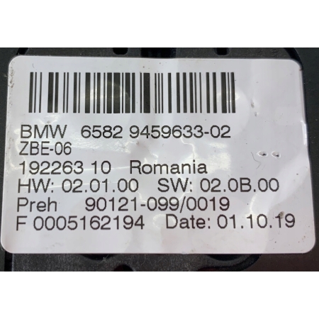 BMW X3 G01 X4 G02 5 G30 G31 6 G32 PANEL KONTROLER IDRIVE 9459633
