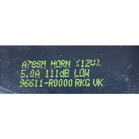 B3 KIA CARNIVAL IV 2020 - KLAKSON SYGNAŁ NISKOTONOWY 96611-R0000