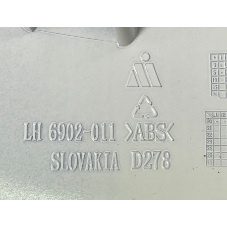 FIAT 500L OBUDOWA LUSTERKA LEWA VR268 ORG