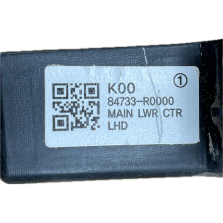 B3 KIA CARNIVAL IV 2020 - PODPORA ŚRODKOWA DESKI MOCOWANIE 84733-R0000