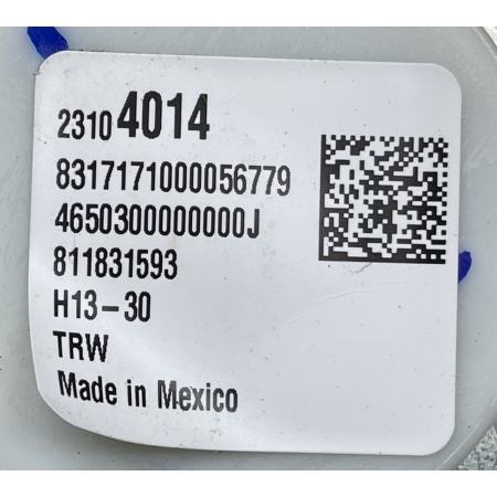 O2 CADILLAC ESCALADE IV 2014 - PAS BEZPIECZEŃSTWA ŚRODKOWY TYŁ 23104014