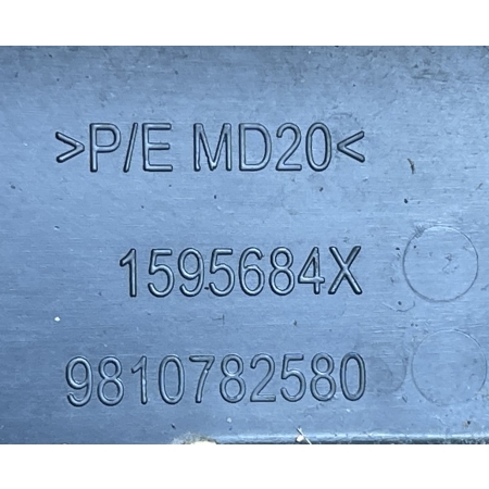 CITROEN JUMPY III PROACE 2022 ŚLIZG ZDERZAKA PRAWY TYŁ MOCOWANIE 9810782580