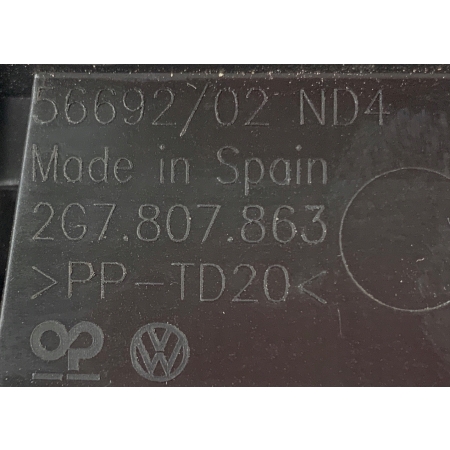 VW TAIGO ŚLIZG ZDERZAKA TYŁ 2G7807863