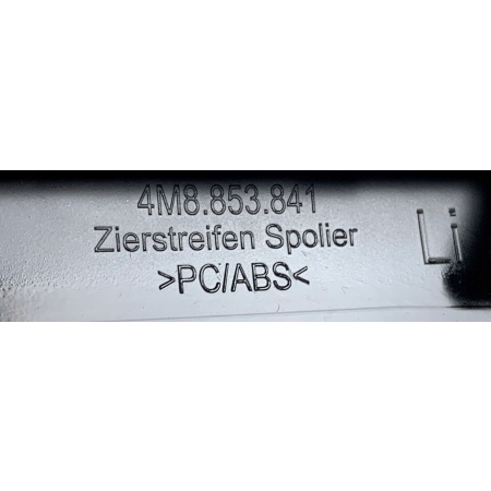 AUDI RSQ8 SPOILER LISTWA ZDERZAKA LEWA TYŁ