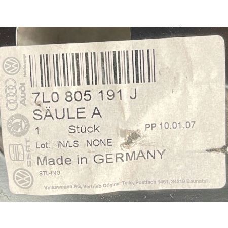 $ VW TOUAREG 04-10 BLACHA BŁOTNIKA LEWA 7L0805191D
