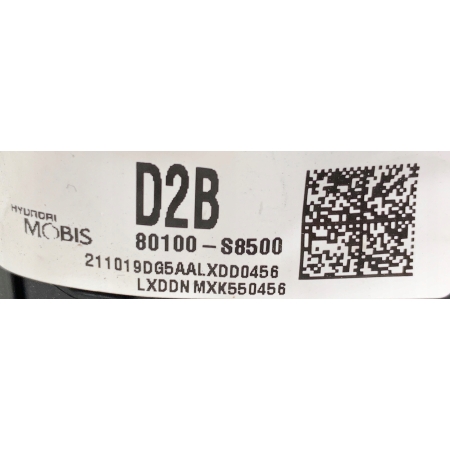 U7B HYUNDAI PALISADE 2020 - PODUSZKA AIRBAG KIEROWCY 80100-S8500