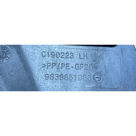 OPEL ASTRA L VI ŚLIZG ZDERZAKA LEWY TYŁ 9839851980