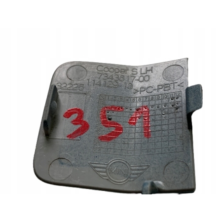 MINI S F55 LEWA ZAŚLEPKA HAKA ZDERZAKA TYŁ 7343617