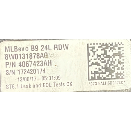 ZBIORNIK POMPA ADBLUE AUDI A4 B9 8W0131878AQ