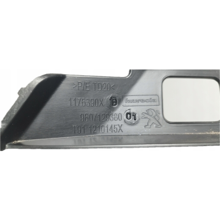 PEUGEOT 308 II T9 HB 5D ŚLIZG MOCOWANIE ZDERZAKA LEWY TYLNY TYŁ 9807129380