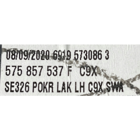 A42 SEAT ATECA OBUDOWA OSŁONA LUSTERKA LEWA ASYSTENT 575875537F CX9