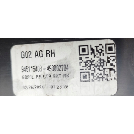 BMW X4 G02 LCI LIFT ŚLIZG ZDERZAKA PRAWY TYŁ TYLNY 9451154