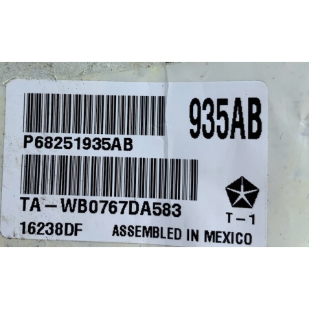 P3 DODGE DURANGO III 2017 KABEL PRZEWÓD AKUMULATORA MASA 68251935AB