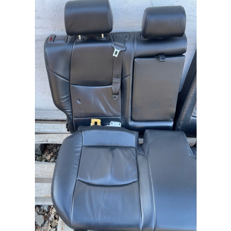 P4 TOYOTA RAV4 RAV-4 V 5 2020 - KANAPA TYŁ CZARNA SKÓRA