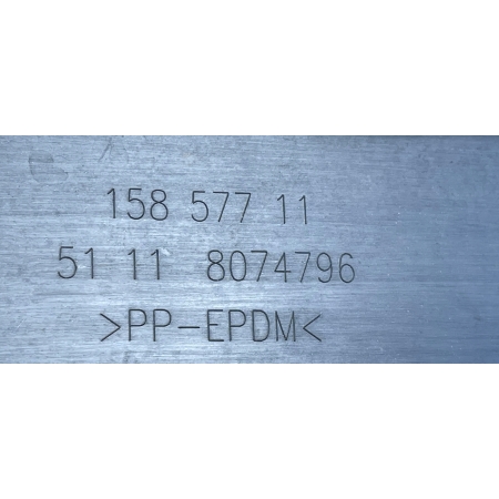 BMW M3 G80 G81 M4 G82 G83 PODKŁADKA TABLICY REJESTRACYJNEJ PRZÓD 8074796