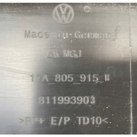 VW ID.4 ID4 PŁYTA SPOILER OSŁONA ZDERZAKA PRZÓD 11A805915B