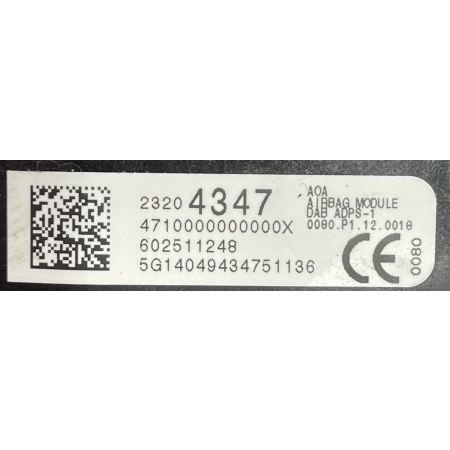 P9 GMC YUKON XL IV 2015 - PODUSZKA AIRBAG POWIETRZNA COCOA 23204347