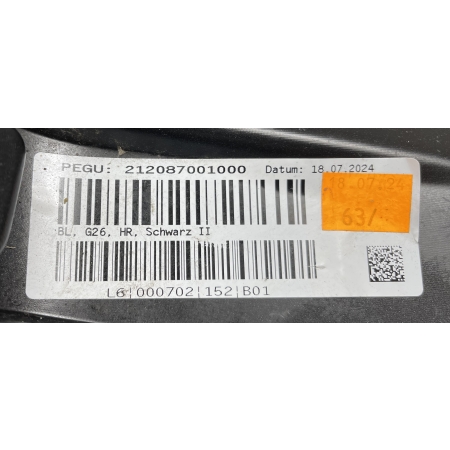 BMW 4 G26 M-PAKIET NAROŻNIK KRATKA ZDERZAKA PRAWA TYŁ  8078588