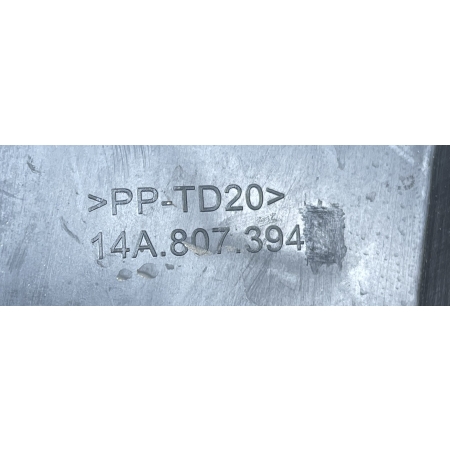 VW ID.7 ID7 MOCOWANIE ŚLIZG ZDERZAKA PRAWY  TYLNY TYŁ 14A807394