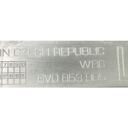 ^ LISTWA PROGOWA LEWA FABIA III 6V0 6V0853905
