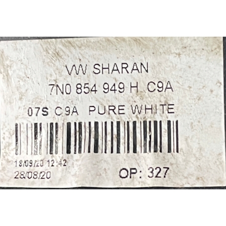 LISTWA DRZWI TYŁ LEWA SHARAN ALHAMBRA 7N0854949H