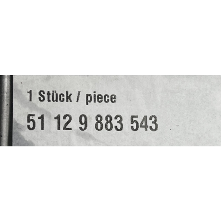 BMW X1 U11 M-PAKIET ŚLIZG MOCOWANIE ZDERZAKA LEWY TYŁ  9883543