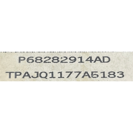 P5 DODGE CHARGER 2017 PODUSZKA POWIETRZNA AIRBAG PASAŻERA 68282914AD