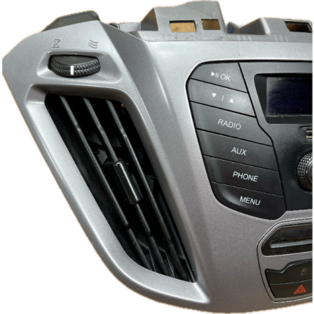 B2 FORD TRANSIT CUSTOM 2013 -  RADIO KRATKI NAWIEWU PANEL BK2T-18D815-GF