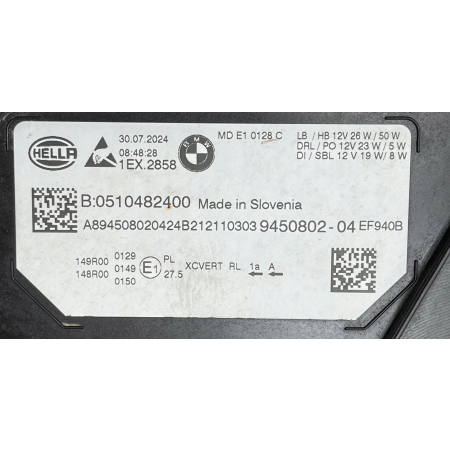 BMW 3 LCI LIFT G20 G21 MODUŁ LAMPY PRZETWORNICA 5A0AFB9 9450802
