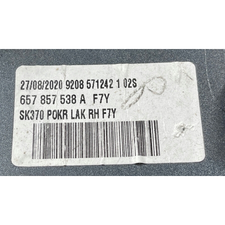 A70 OBUDOWA LUSTERKA PRAWA SKODA SCALA 657857538A F7Y