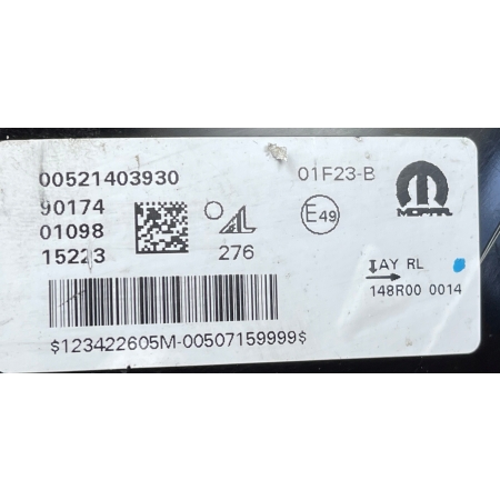 10 FIAT 500E II 2020 - HALOGEN LED DRL ŚWIATŁO DZIENNE LEWY 00521403930