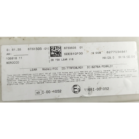 M49 BMW X2 F39 MODUŁ STEROWNIK FEM BCM 8733505
