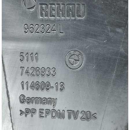 BMW X2 F39 LEWY ŚLIZG ZDERZAKA PRZÓD PRZEDNI MOCOWANIE 7428933