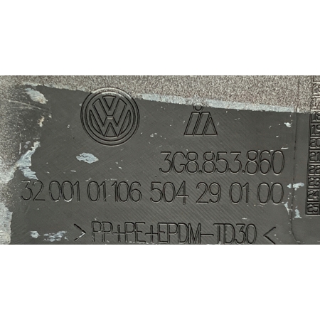 VW ARTEON LISTWA BŁOTNIKA PRAWA PRZÓD 3G8853860