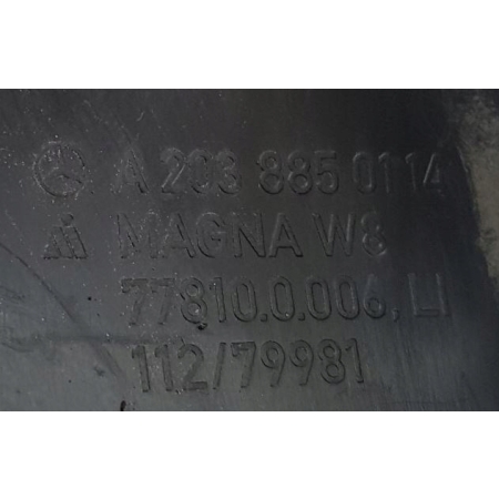 MERCEDES W203 ŚLIZG ZDERZAKA TYŁ LEWY A2038850114