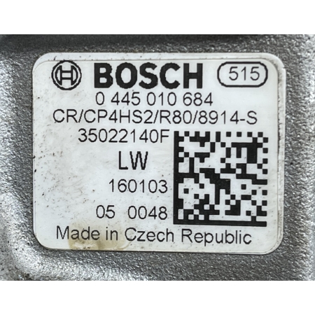 1 JEEP MASERATI 3.0D POMPA WTRYSKOWA 0445010684 35022140F