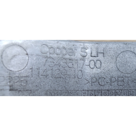 MINI S F55 LEWA ZAŚLEPKA HAKA ZDERZAKA TYŁ 7343617