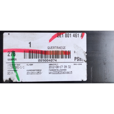 $ VW CRAFTER 06-16 WZMOCNIENIE TYŁ 2E1801461A