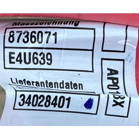 BMW X3 G01 X4 G02 PRZEWÓD ZASILAJĄCY PLUSOWY AKUMULATORA 8736073 8736071