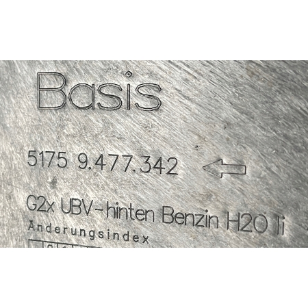 OSŁONA PODWOZIA PRAWA TYŁ BMW 3 G20 G21 9477342