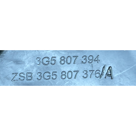 VW PASSAT B8 SEDAN MOCOWANIE ŚLIZG ZDERZAKA PRAWY TYŁ 3G5807356A