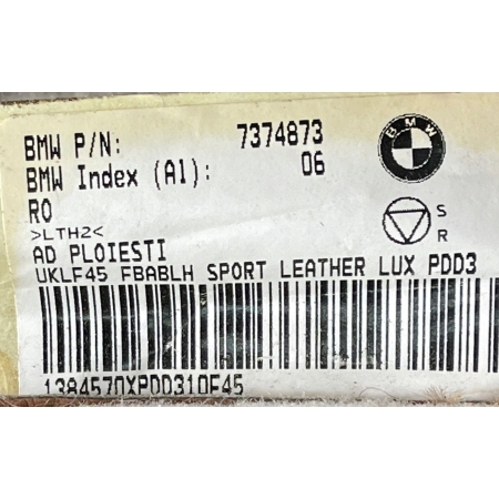 BMW F45 F48 POSZYCIE FOTELA LEWE SPORT 7374873