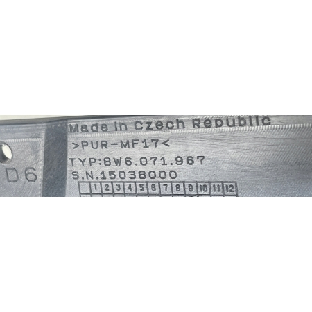^ AUDI A5 F5 17- 8W6 DOKŁADKA ZDERZAKA TYŁ LISTWY