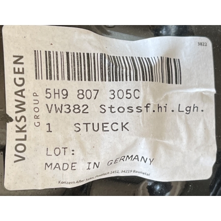 VW GOLF VIII 8 KOMBI BELKA ZDERZAKA TYŁ TYLNA 5H9807311 5H9807305C