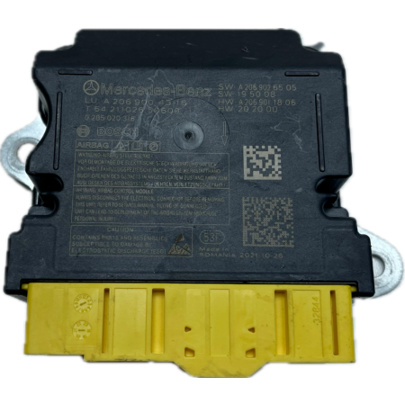 MERCEDES C-KLASA 206 MODUŁ SENSOR AIRBAG PODUSZEK POWIETRZNYCH A2069004316